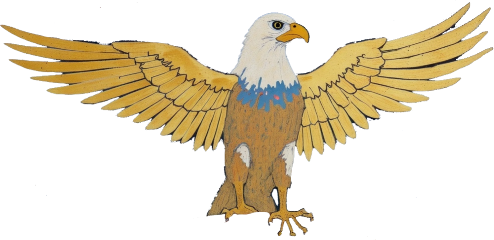 eagle - Celtic Gael mythology by Emma-Jane MacKinnon-Lee