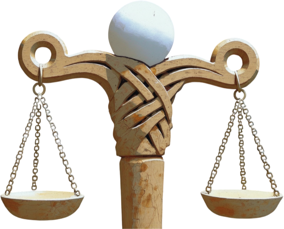 judge - Celtic Gael mythology by Emma-Jane MacKinnon-Lee