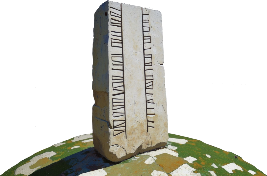 ogham - Celtic Gael mythology by Emma-Jane MacKinnon-Lee