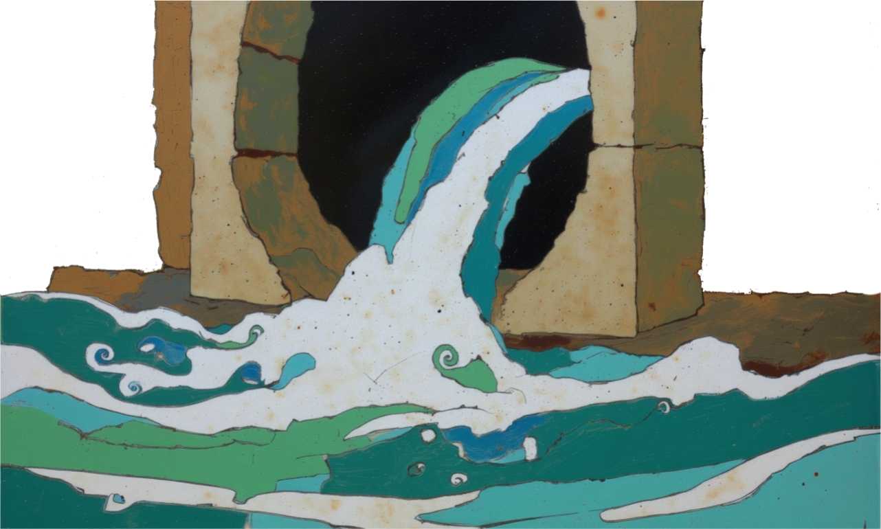 surge - Celtic Gael mythology by Emma-Jane MacKinnon-Lee